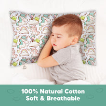 Load image into Gallery viewer, Printed Toddler Pillowcase 13X18" (Unicorn Dreams)