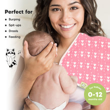 Load image into Gallery viewer, Urban Burp Cloths (Pink Dreams)