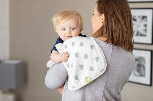 KeaBabies Burping cloth for newborn