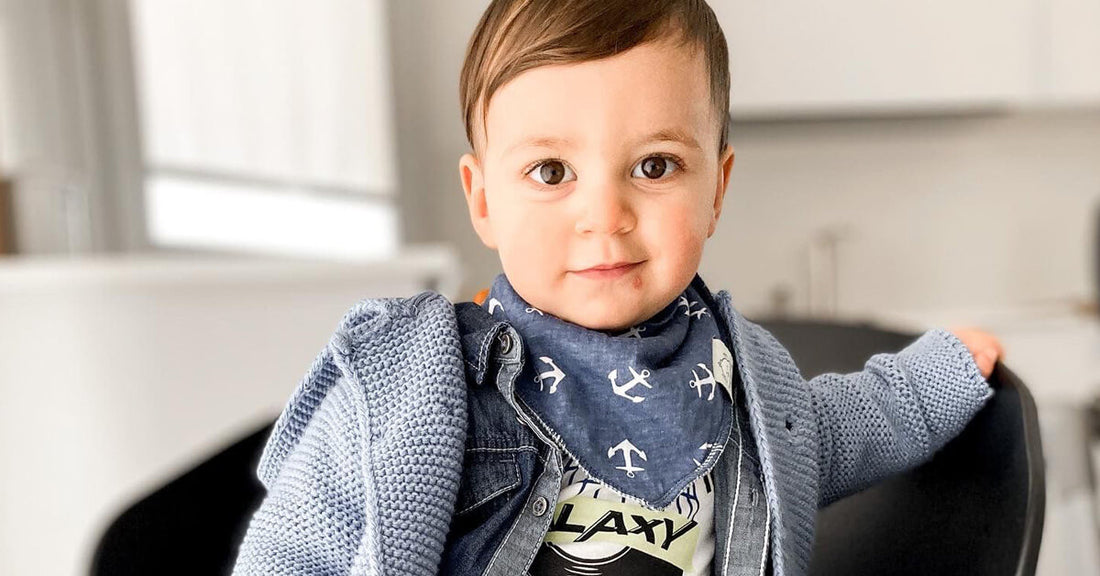KeaBabies Bandana Bibs for accessorizing stylish outfit
