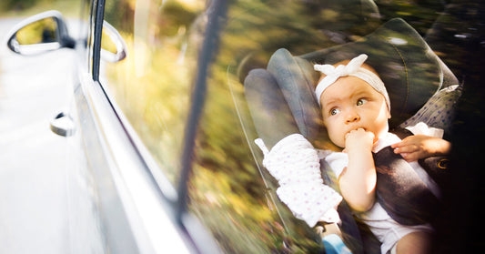 Safe riding with KeaBabies Baby Car Mirror