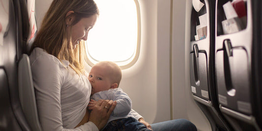 breastfeeding on a plane