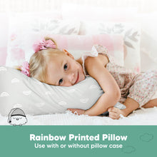 Load image into Gallery viewer, 1-Pack Toddler Pillow Without Pillowcase (Gray Rainbow)
