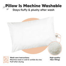 Load image into Gallery viewer, 1-Pack Toddler Pillow Without Pillowcase (Soft White)

