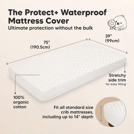 1-Pack Mavy Protect+ Waterproof Twin Mattress Protectors