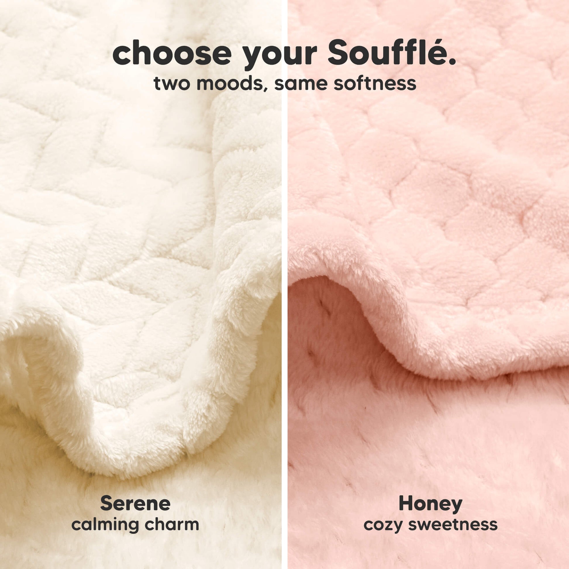 Soufflé Fleece Baby Blanket (Honey) 33929039937722