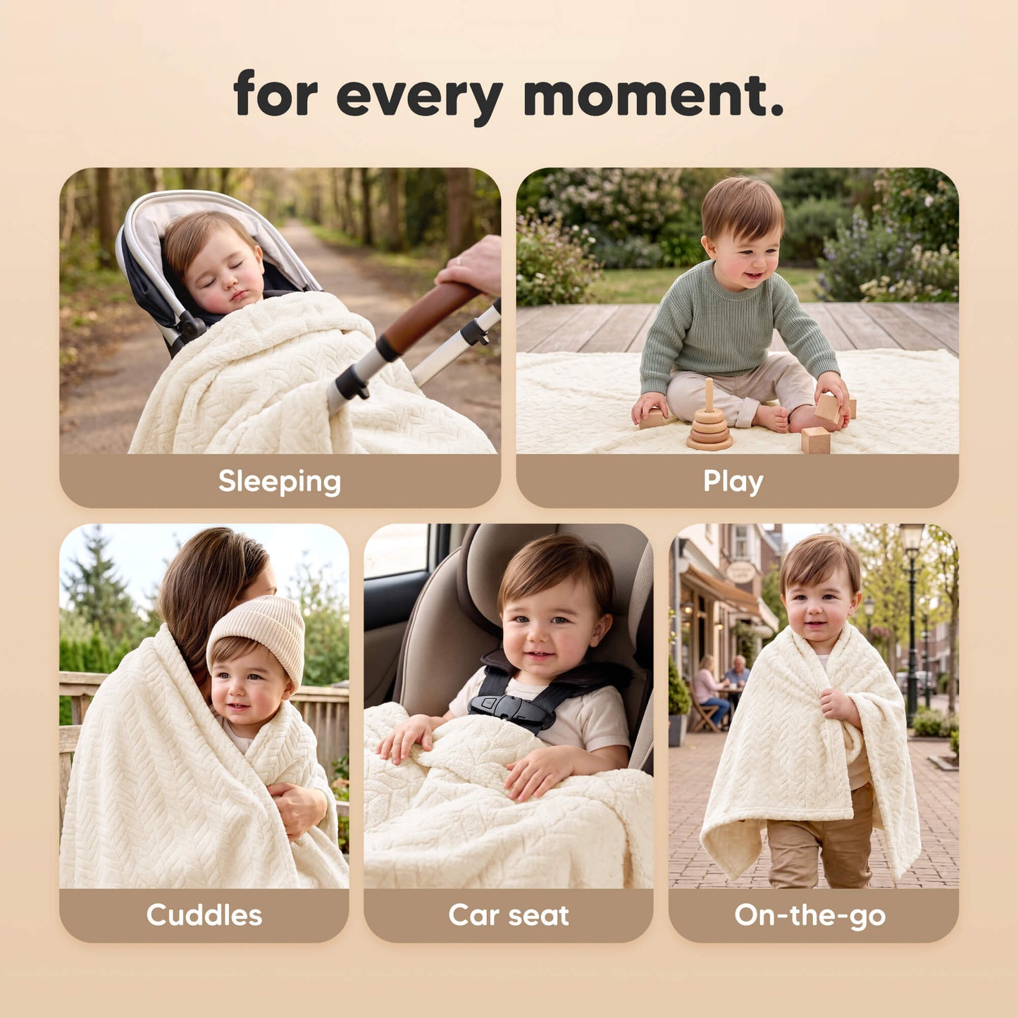 for every moment - Sleeping, Play, Cuddles, Car seat, and On-the-go 33526834790586