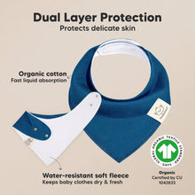 Load image into Gallery viewer, 10-Pack Organic Bandana Bibs (Brave)
