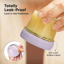 Load image into Gallery viewer, Prep Jars Baby Food Storage Glass Container (Lilac)
