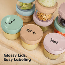 Load image into Gallery viewer, Prep Jars Baby Food Storage Glass Container (Musk Dusk)
