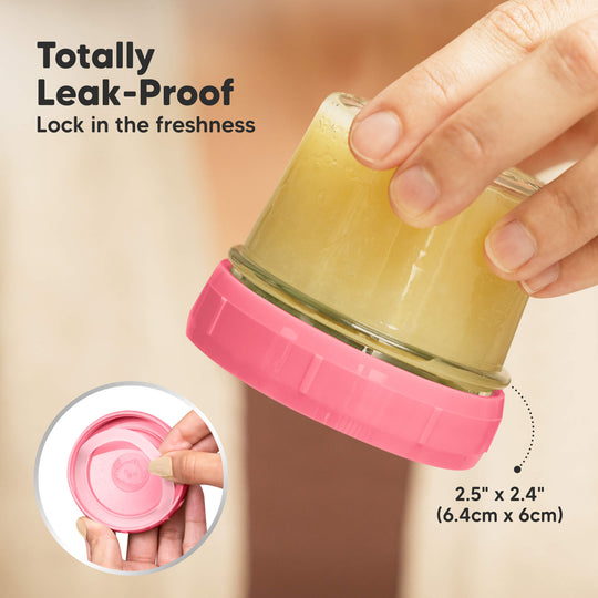 Prep Jars Baby Food Storage Glass Container (Sunset)