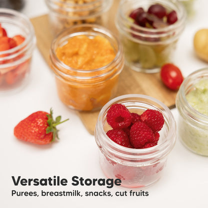 Versatile Storage for purées, breastmilk, snacks, and cut fruits.
 27404127371450