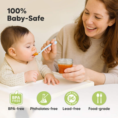 100% Baby-Safe, BPA-free, Phthalates-free, Lead-free, Food-grade.
 30609007673530