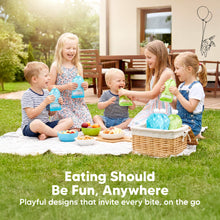 Load image into Gallery viewer, Eating Should Be Fun, Anywhere - Playful designs that invite every bite, on the go
