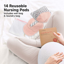 Load image into Gallery viewer, 14-Pack Comfy Nursing Pads (Pink Sand)
