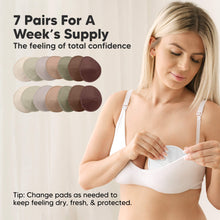 Load image into Gallery viewer, 7 Pairs For A Week’s Supply -The feeling of total confidence. Tip: Change pads as needed to keep feeling dry, fresh, &amp; protected.
