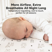 Load image into Gallery viewer, 2-Pack Aereo Fitted Crib Sheets
