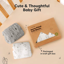 Load image into Gallery viewer, 2-Pack Aereo Fitted Crib Sheets
