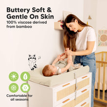 Load image into Gallery viewer, 2-Pack Isla Changing Pad Covers (Cameo)
