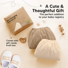 Load image into Gallery viewer, 2-Pack Isla Changing Pad Covers (Pecan)
