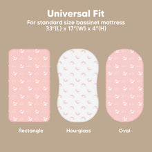 Load image into Gallery viewer, 2-Pack Isla Fitted Bassinet Sheets (Dreamland)
