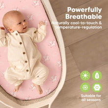 Load image into Gallery viewer, 2-Pack Isla Fitted Bassinet Sheets (Dreamland)
