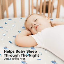 Load image into Gallery viewer, Isla Fitted Crib Sheets (Cosmo)
