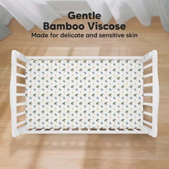 Isla Fitted Crib Sheets (Dragon Tale)