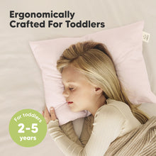 Load image into Gallery viewer, 2-Pack Jumbo Toddler Pillows Without Pillowcase (Mist Pink)
