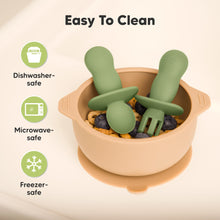 Load image into Gallery viewer, 2-Sets Lil’ Prep Baby Fork &amp; Spoon (Desert)
