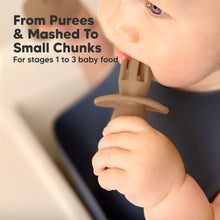 Load image into Gallery viewer, 2-Sets Lil’ Prep Baby Fork &amp; Spoon (Desert)
