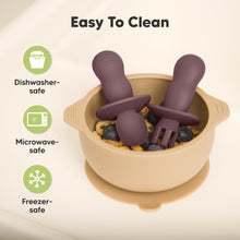 Load image into Gallery viewer, 2-Sets Lil’ Prep Baby Fork &amp; Spoon (Rocky)
