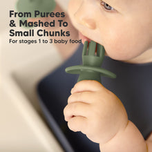 Load image into Gallery viewer, 2-Sets Lil’ Prep Baby Fork &amp; Spoon
