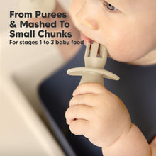 Load image into Gallery viewer, 2-Sets Lil’ Prep Baby Fork &amp; Spoon (Terracotta)
