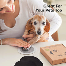 Load image into Gallery viewer, 2-Pack Round Inkless Ink Pads (Silver)
