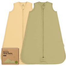 Load image into Gallery viewer, 2-Pack Snooze Sleep Sacks (Avocado)
