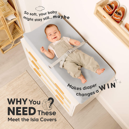 2-Pack Isla Changing Pad Covers