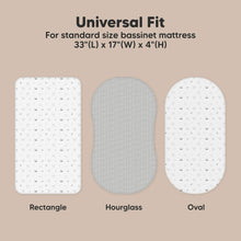 Load image into Gallery viewer, 2-Pack Soothe Fitted Bassinet Sheets (Nordic)
