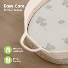 Load image into Gallery viewer, 2-Pack Soothe Fitted Bassinet Sheets (Sage)
