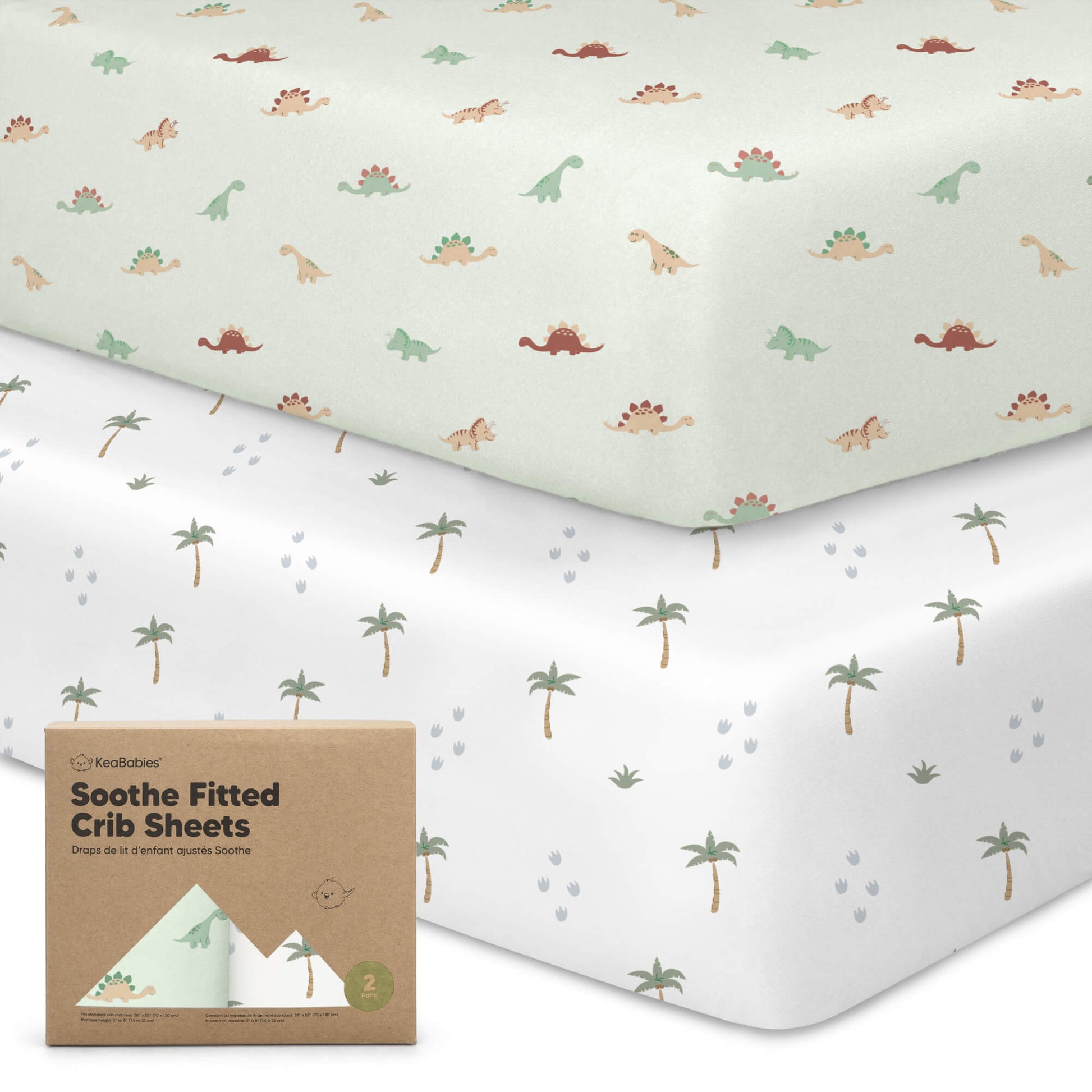 Soothe Fitted Crib Sheet 25821433954490