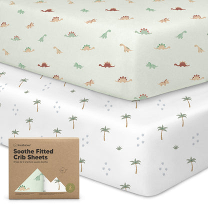 Soothe Fitted Crib Sheet 25821433954490