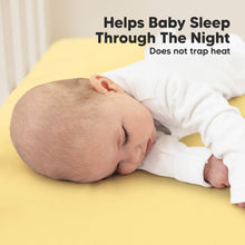 Load image into Gallery viewer, Soothe Fitted Crib Sheet (Sunshine)
