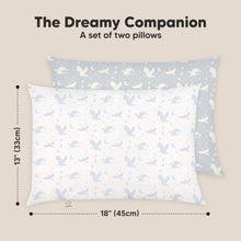 Load image into Gallery viewer, 2-Pack Toddler Pillows Without Pillowcase (Dragons)
