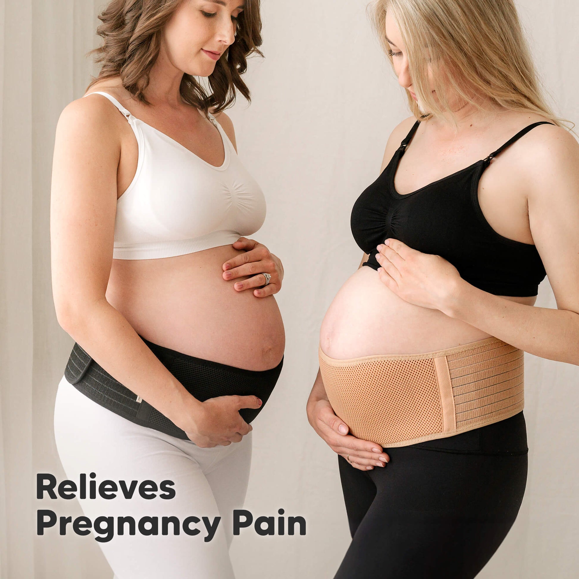 Relieves pregnancy pain by providing consistent belly and back support. 31266544320698