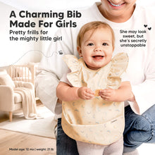 Load image into Gallery viewer, 2-Pack Fae Frills Waterproof Bibs (Jolly Rainbow)
