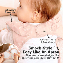 Load image into Gallery viewer, 2-Pack Fae Frills Waterproof Bibs (Jolly Rainbow)
