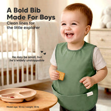 Load image into Gallery viewer, 2-Pack Fae Mod Waterproof Bibs (Slate)
