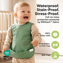 Load image into Gallery viewer, 2-Pack Fae Mod Waterproof Bibs (Slate)
