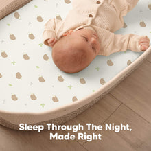 Load image into Gallery viewer, 2-Pack Isla Fitted Bassinet Sheets (Nibbles/Bruce)
