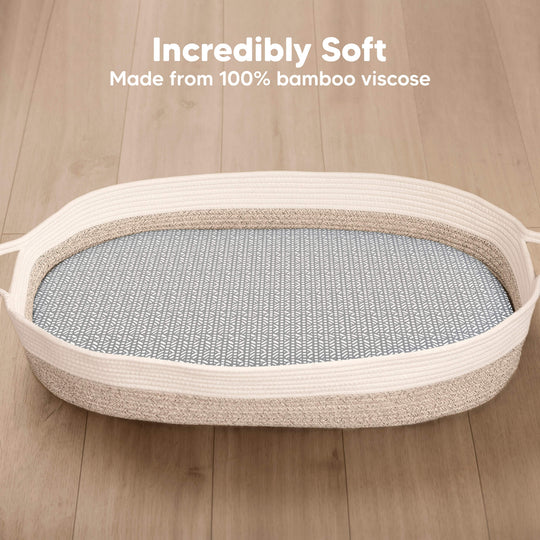 2-Pack Isla Fitted Bassinet Sheets (Nordic)